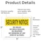 Signmission No Drugs Dealers Weapons Drinking OSHA Security Notice Sign, Vinyl Decal, 5in W x 3.5in L, 2PK OS-2PACK-SN-D-35-L-11599 - alternate 6